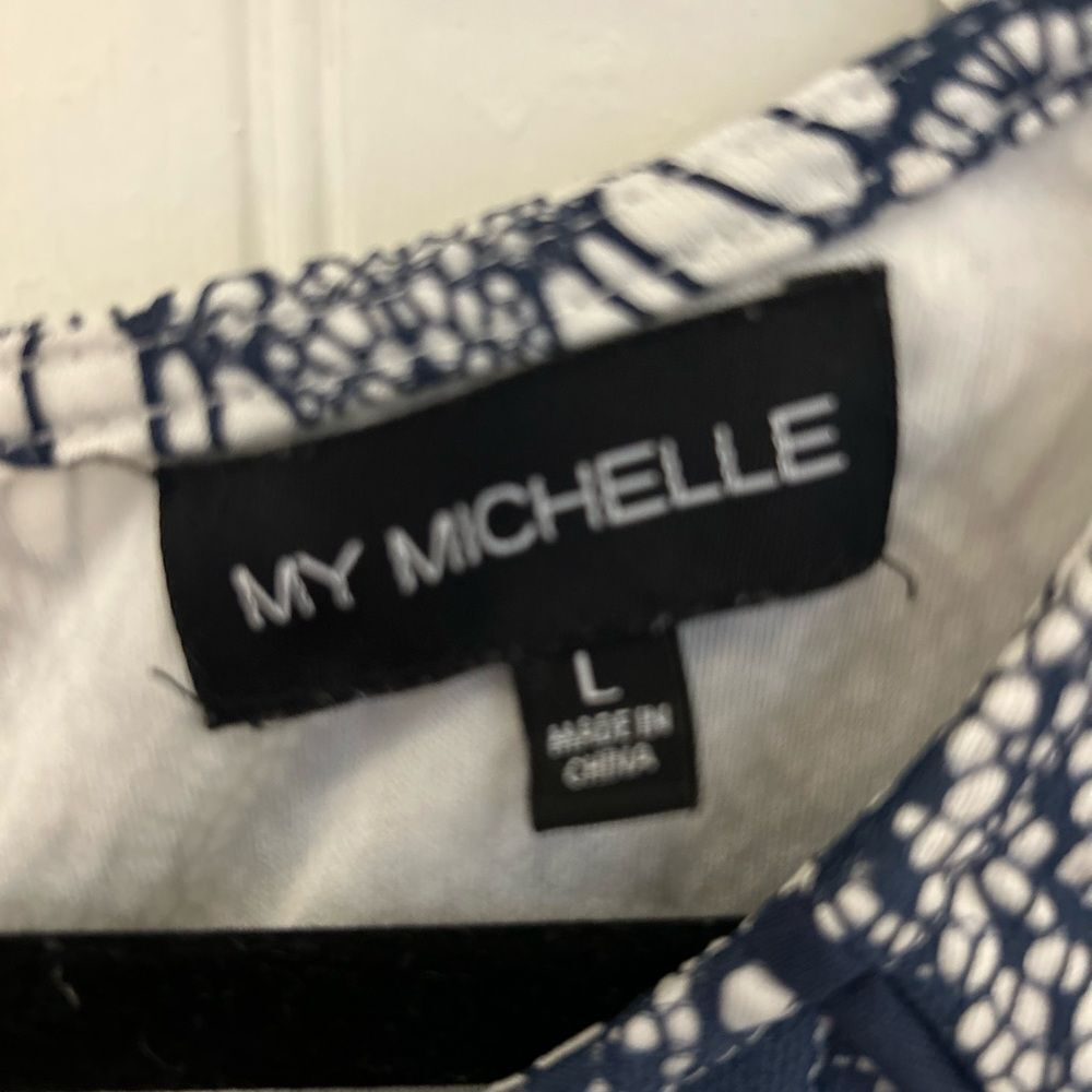 My Michelle Fit and Flare Dress - Size Large - Picture 7 of 9